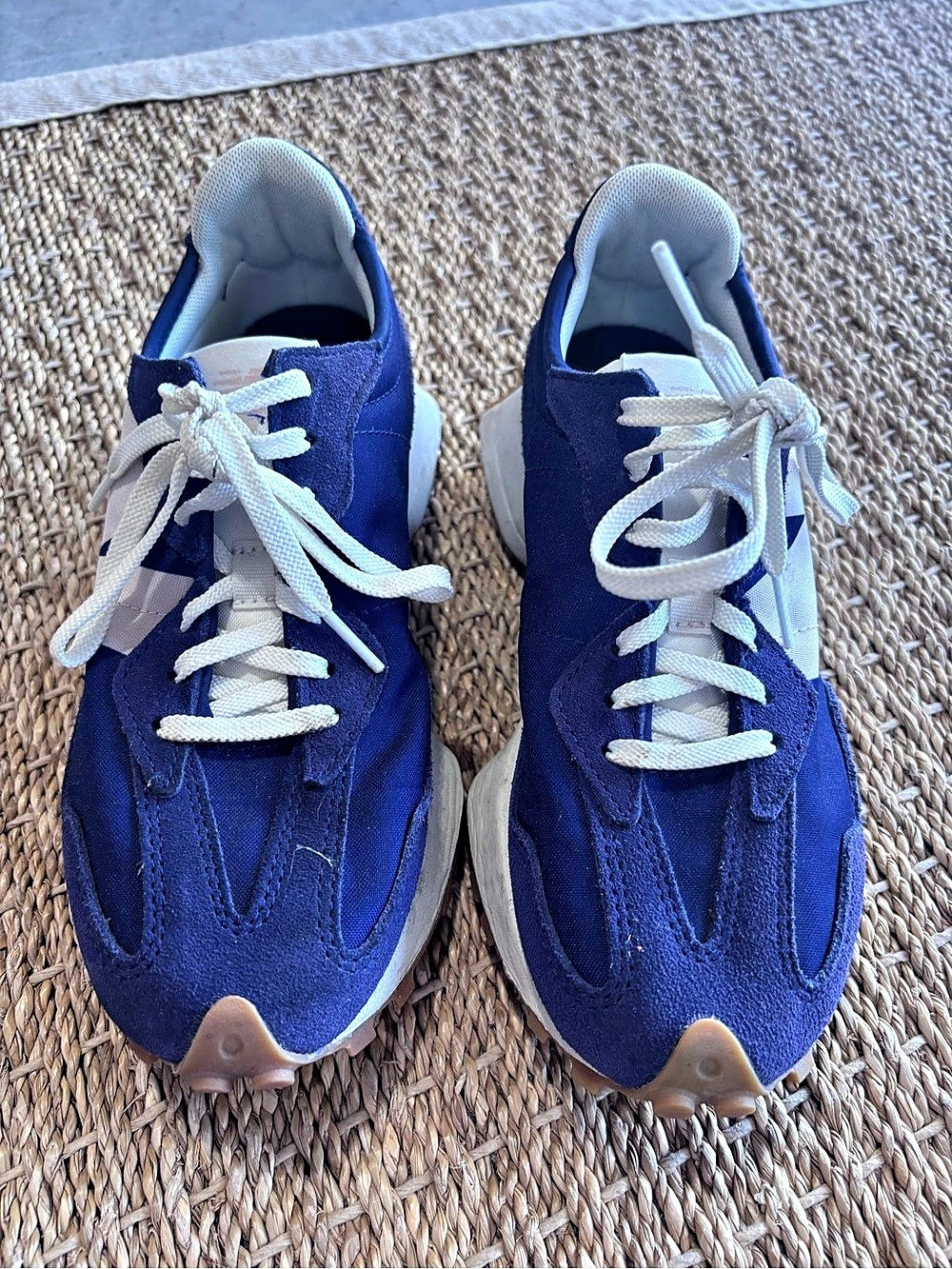 New Balance 327 Victory Blue White Sneakers